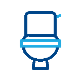 Toilet repairs icon