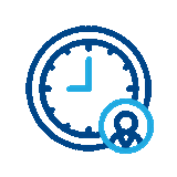 On-time service icon