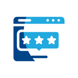 Online reviews icon